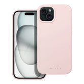 Silikoon Roar Cloud-Skin iPhone 15 (heleroosa)
